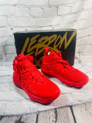 NIKE LeBron XVII 17 Red Carpet GS Grade School Sneaker Size 4Y BQ5594 600