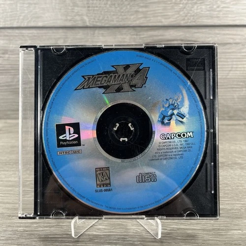Mega Man X4 (Sony PlayStation 1, 1997) PS1 Tested Working Loose