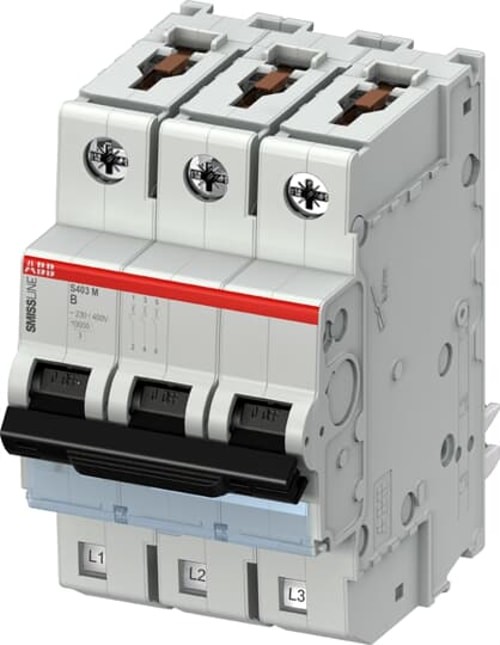 S403M-B40 - Leitungsschutzschalter 40A B 3p S403M-B40 - Bild 2