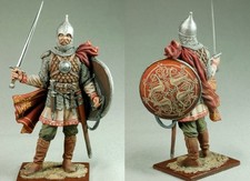 Tin toy soldiers ELITE painte 54mm.Old Russian warrior 10 century