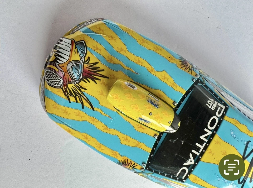 1:24 Racing Champions Kenny Koretsky Nitro Fish 2009 Pontiac GXP 2x autografiado Foto 3 de 4