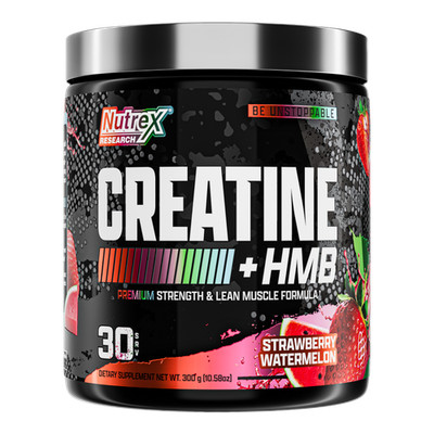 Nutrex CREATINE + HMB Powder Strength & Lean Muscle Recovery Formula 30 Servings