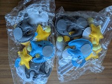 LOT 2 NEW baby shower mobile for cot animals stars decor home