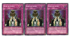 Yugioh- 3X Rite of Spirit - Common - 1st Edition - PGD-100 - Light Play