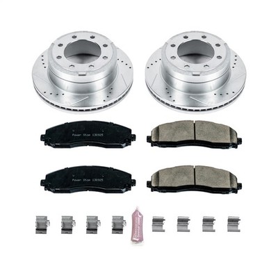 Power Stop K6407 Z23 Daily Driver Brake Pad and Z23 Evolution Brake Rotor Kit