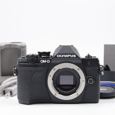 Olympus OM-D E-M10 Mark III Black Body (ShutterCount:1579) [Top Mint] #5848V