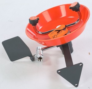 Guardian Wall Mount Eyewash Station - Orange Plastic