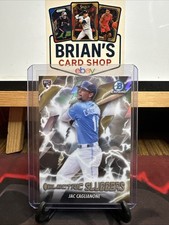 2026 Bowman Chrome Electric Sluggers Jac Caglianone ES-23 Royals Rookie Insert