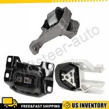 Engine Motor & Transmission Mount Set 3PCS. 13-16 Ford Escape 2.0L 2.5L for Auto