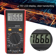BM4070 Multimeter LCD Portable PowerSaving Industrial Resistance Meter
