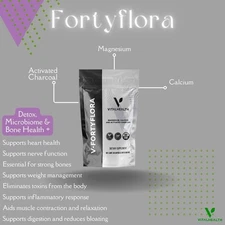 V-FORTYFLORA  by Vitalhealth (Dietary Supplement) 60 Capsules