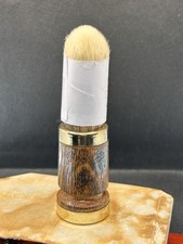 Antique Restored Shaving Brush Burnt-Grain,With Brass Accents,Badger Hair -20mm 