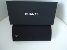 Damen CHANEL Brillenetui schwarz mit Original...