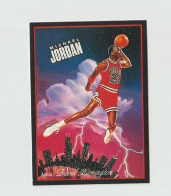 1995/96 Competitive Images Basketball Michael Jordan Sports Art Exhibit