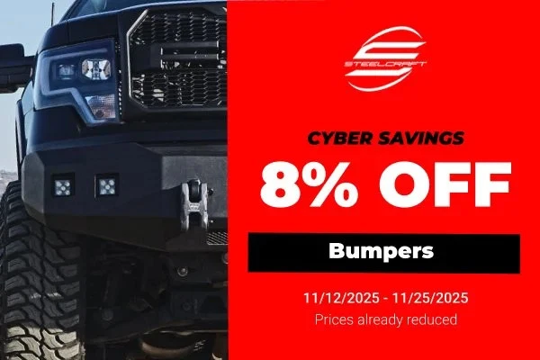 For Nissan Frontier 2005-2024 SteelCraft STX Series Cab Length Black Drop Steps - Image 3 of 4