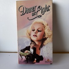 Dinner At Eight 1990 VHS Marie Dresser John Barrymore VHSshopCom 