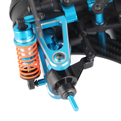Wheelbase Frame Carbon Fiber Chassis Stoßstange Für TT01 1/10 RC Car Model BAK