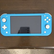 Nintendo Switch Lite Blue Handheld Console with Charger  Mortal Kombat Game