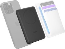 Image of Belkin BoostCharge Magnetic Power Bank 5000mAh, Slim Portable Charger with Magne