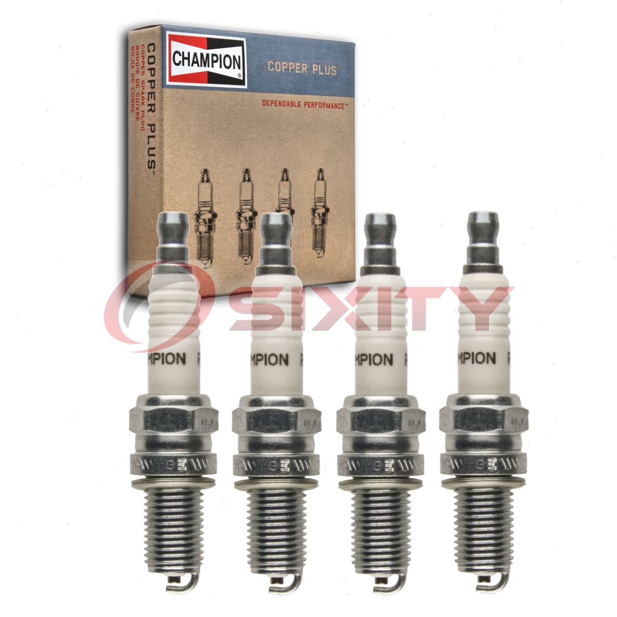 4 pc Champion Copper Plus 905 Spark Plugs for XS4162 XR2CS X27EPZU9 my