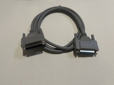Gray 6Ft DB25 Serial Cable M/F 25Pin PC Printer Data