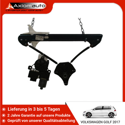   MECHANISMUS + RECHTER HINTERER FENSTERHEBERMOTOR   VOLKSWAGEN GOLF