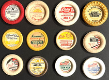 Vintage Lot of 24 Milk Hoods/Caps NOS from Va...