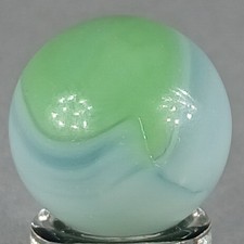 Vintage Vitro Conqueror Marble .61 Inches Near-Mint Condition