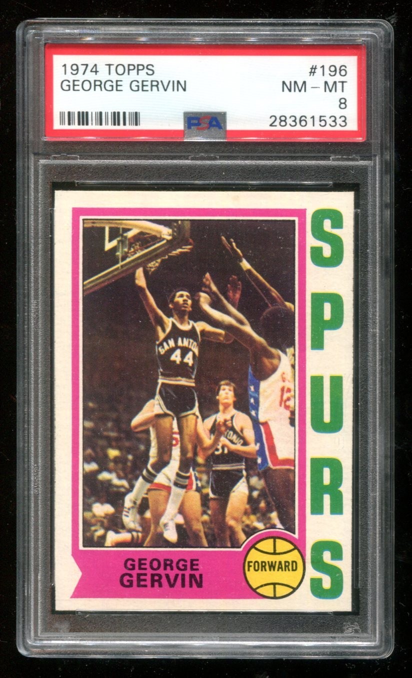 1974 Topps TOPPS #196 George Gervin front