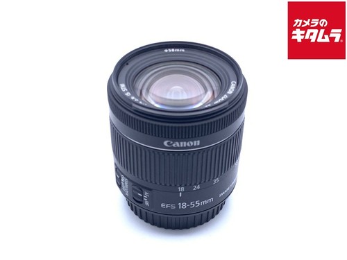 Used Good condition Canon EF S18 55mm F4 5.6 IS STM