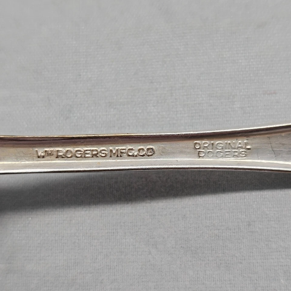 Lote Vintage de 5 Garfos Desert WM Rogers Mfg Original Silverplate Salada Pickwick - Imagem 4 de 4