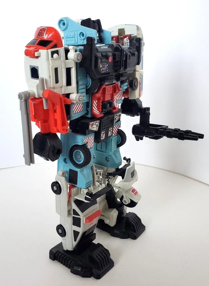 Transformers G1 DEFENSOR combiner: HotSpot, FirstAid, Streetwise, Blades, Groove - Image 4 of 4