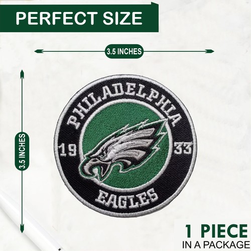 Philadelphia Eagles NFL Team Logo Iron On Patch - Sew Patch ...