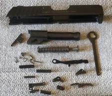 Ruger EC9S 9mm Pistol Slide Barrel Recoil Parts USED OEM