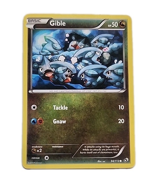 Gible 94/113 Common | Legendary Treasures | Pokemon Card LP