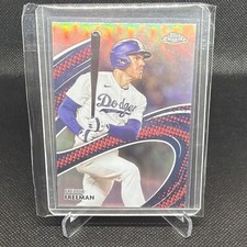 Topps 2024 Chrome Strokes Freddie Freeman #S-4 Dodgers Insert