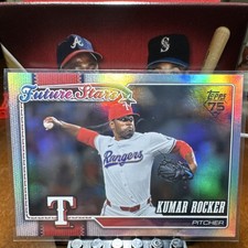 Topps Future Stars Kumar Rocker Texas Rangers Rookie Card Lot (2 Cards)