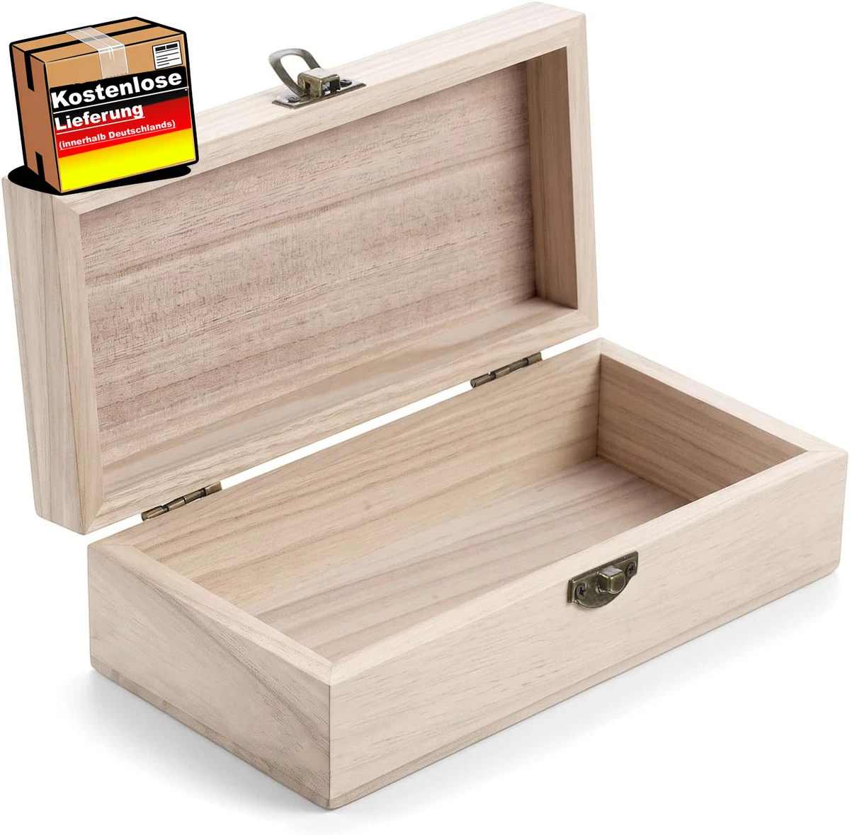 Aufbewahrungsbox Holz mit Deckel online kaufen