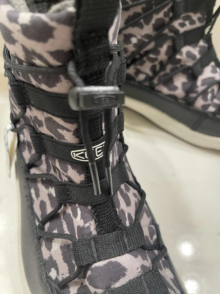 Keen Uneek 动物印花 9 码防水短靴 — 第 3/4 张图片