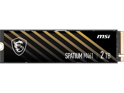MSI M461 M.2 2280 2TB PCI-Express 4.0 3D NAND Internal Solid State Drive (SSD)