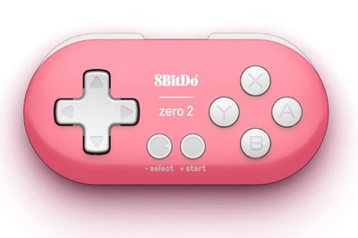 8BitDo Zero 2 Pink Bluetooth Gamepad Switch Android PC macOS Mini Controller NEW