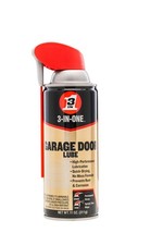 3-IN-ONE Garage Door Lubricant with SMART STRAW SPRAYS 2 WAYS, 1-Pack, Clear