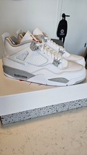 air jordan 4 tech white resale