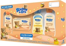 Ricitos De Oro Honey Bee  Argan 4 Piece Baby Gift Set NIB