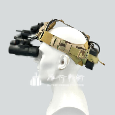 Tactical Head mounted Night Vision Goggles soft hat with Metal Base Stents 