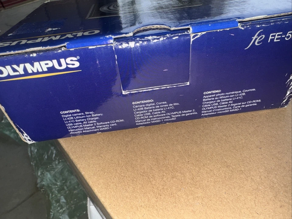 Pieza de puerta cubierta de batería genuina para cámara OLYMPUS FE-5010 FE5010 Foto 4 de 4