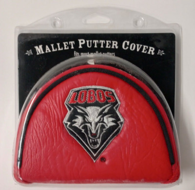 Team Golf NCAA NEW MEXICO LOBOS Mallet Putter Cover Headcover