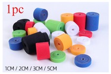 Double Sided Hook and Loop Tape Fastener Cable Ties Straps Width 1cm/2cm/3cm/5cm