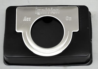 Switch Plate for Peterbilt Ignition Key Acc/On Stainless Block Letter GG#68628