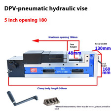 Pneumatisch-hydraulischer Schraubstock Flachschraubstock CNC-Bearbeitungszentrum